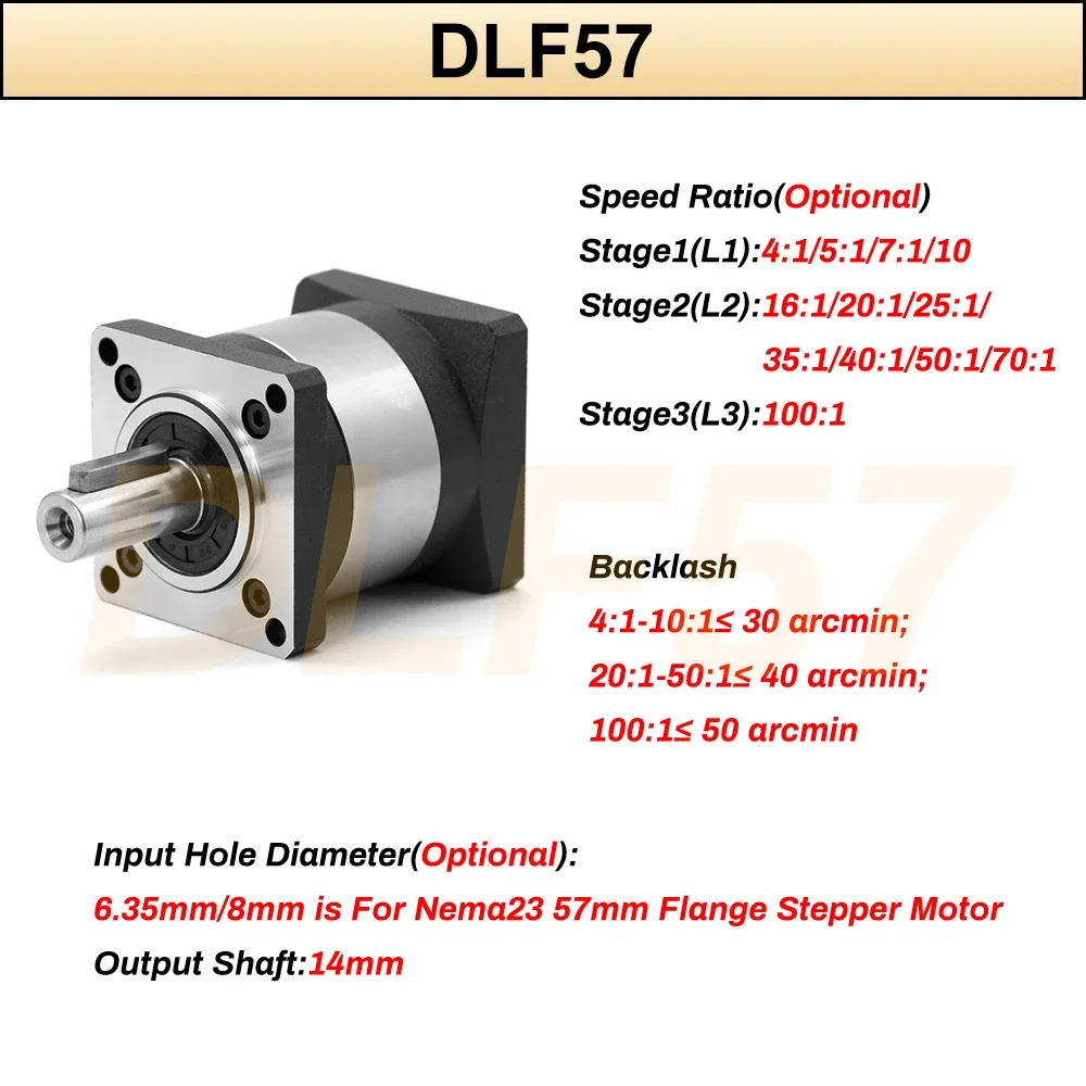 Réducteur planétaire d'entrée  - Planetary Gearbox Reducer Nema 23 34 avis et prix