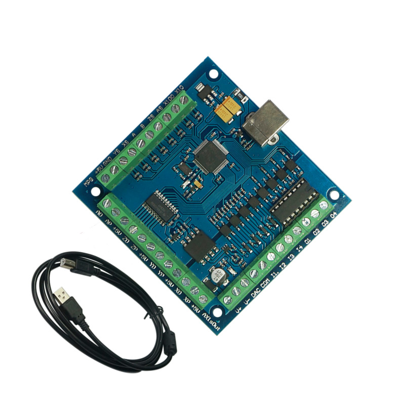 Carte de commande CNC MACH3 4  - Mach3 Usb Cnc Controller 4 Axis 100Khz avis et prix
