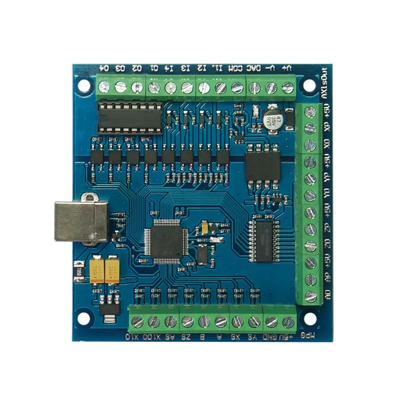 Carte de commande CNC MACH3 4  - Mach3 Usb Cnc Controller 4 Axis 100Khz avis et prix
