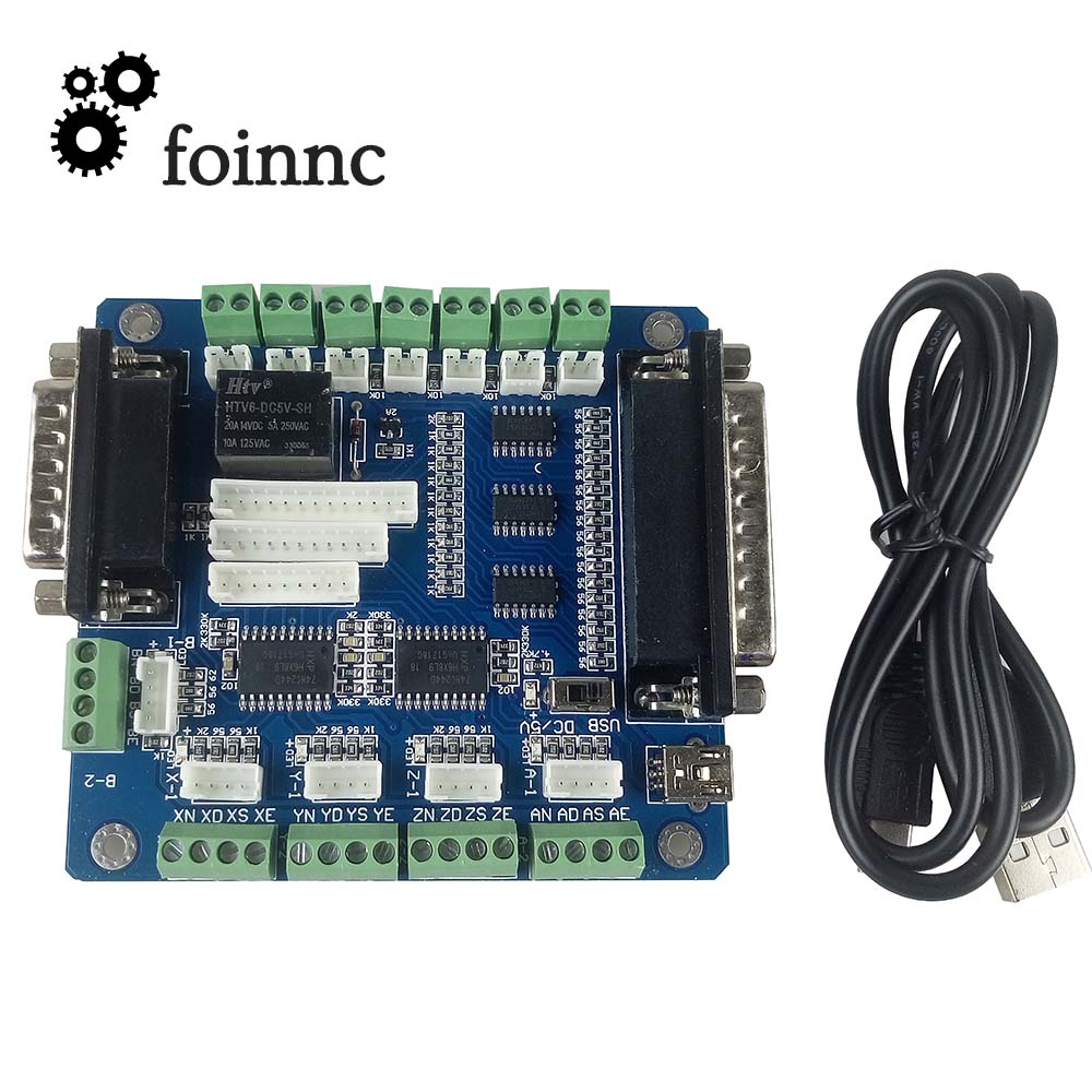 Carte contrôleur d'installatio - 5 Axis Cnc Breakout Board Interface Mach3 avis et prix