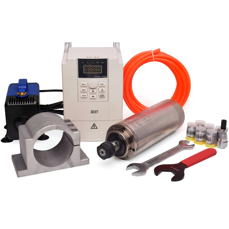 Kit de broches GDZ à prix abor - 2.2Kw Water Cooled Spindle Kit Vfd avis et prix