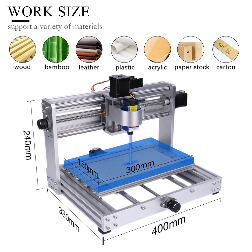 CNC 3018 Max Machine de gravur - Cnc 3018 Pro Max Metal avis et prix
