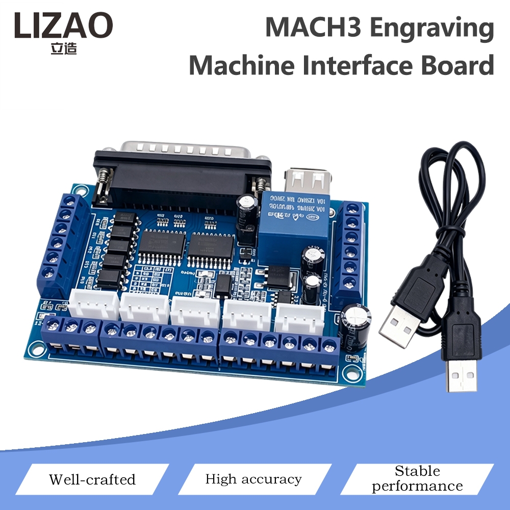 Carte de contrôle CNC MACH3 à  - 5 Axis Cnc Breakout Board Interface Mach3 avis et prix